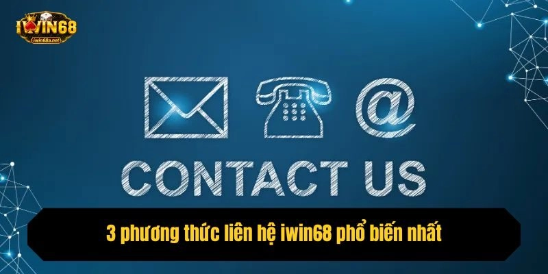 3 phương thức liên hệ iwin68 phổ biến nhất
