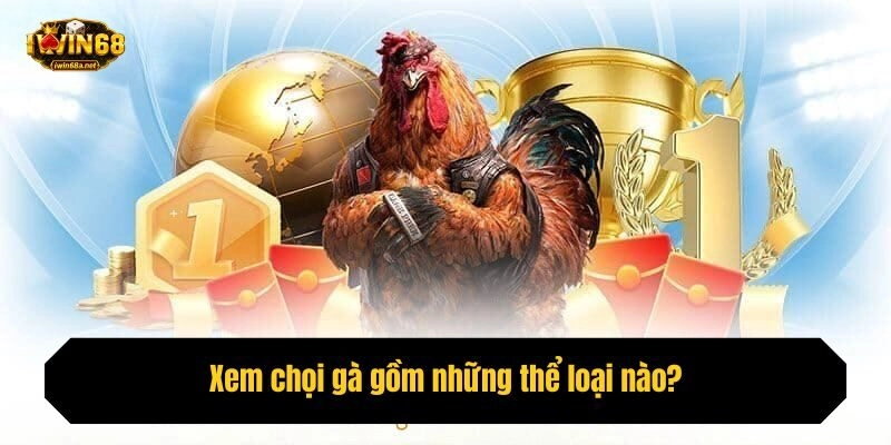 Xem chọi gà gồm những thể loại nào?